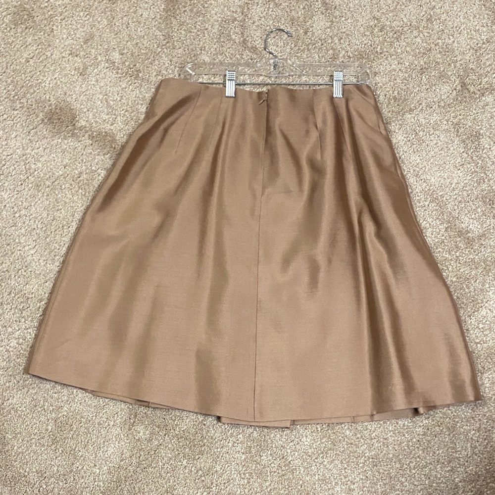 Rickie Freeman for Teri Jon Tan A-Line Skirt - Picture 2 of 2